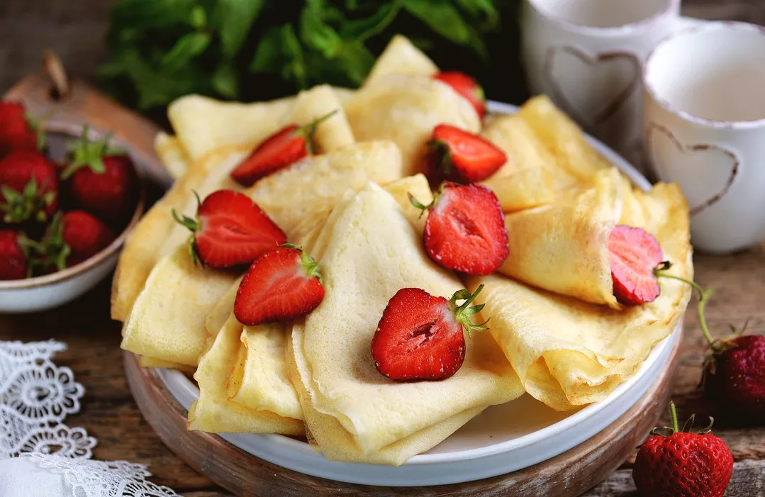 Pancakes without wheat flour