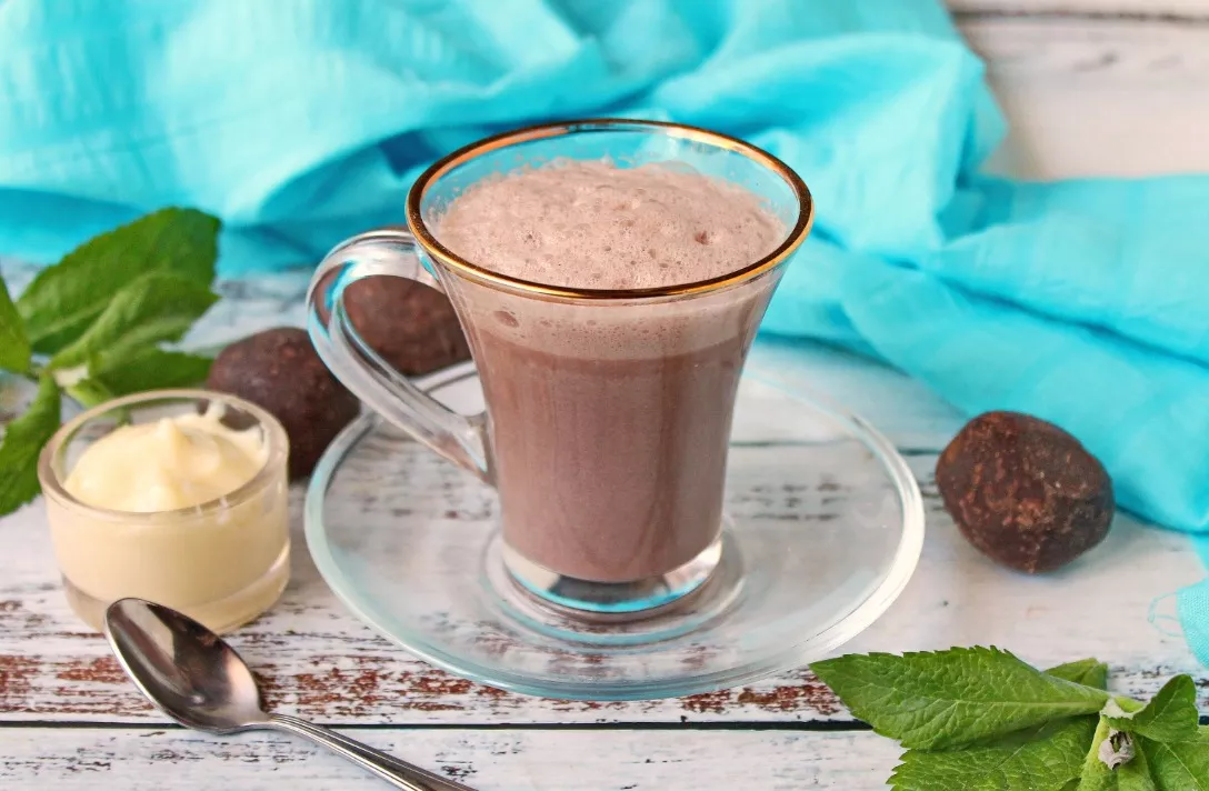 Cocoa with condensed milk