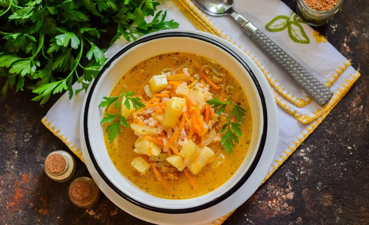 Korean carrot soup