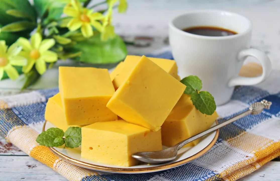 Mango souffle