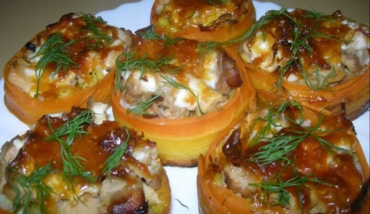 Carrot rolls