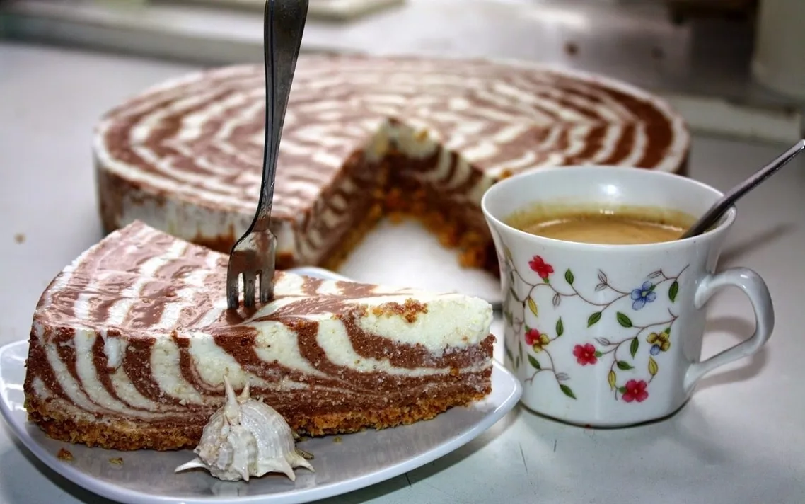 Curd cake without baking