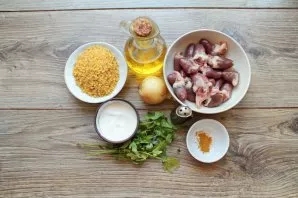 Prepare the ingredients.