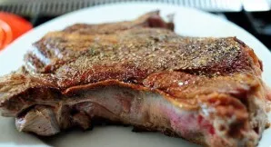 Preheat oven to 165 degrees. Peel and coarsely chop the onion. Peel and chop the garlic cloves. In a large saucepan over high heat, heat ...