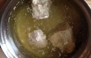 First lets boil the broth. Cut the meat into several parts, add cold water and cook until tender, do not forget to remove the foam. You c...