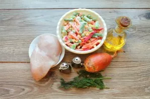 Prepare all the ingredients.