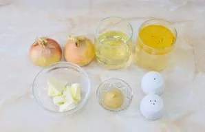 To prepare the sauce, prepare all the necessary ingredients. The broth can be used from any type of meat. You can replace the broth with ...