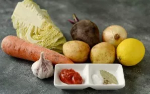 Prepare all the ingredients.