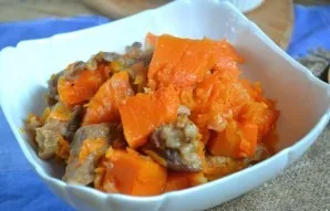 Mix the prepared dish and serve. Delicious!