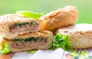 After at least an hour, you can enjoy the buns. Delicious!