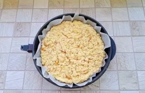 Bake the cake in a preheated oven at 175-180 degrees for 40-45 minutes. Cooking time depends on your oven.