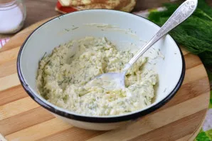 Stir in the cheese filling.