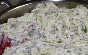 After 45-55 minutes, you can check the readiness. Enjoy your meal!