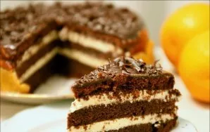 Let the cake soak, put it in the refrigerator for that hour or two. Delicious!