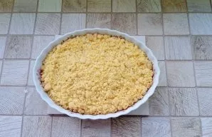 Bake the cake in an oven preheated to 180 degrees for 40-45 minutes. Cooking time depends on your oven.