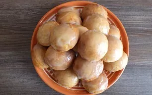 Then transfer to a container and serve.