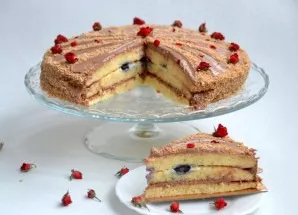 Before serving, it is advisable to keep the cake in the refrigerator for 3-4 hours so that the scones absorb and the cream stabilizes. Th...
