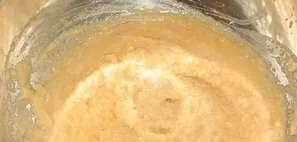 Add salt, pepper, flour to the grated potatoes and beat the eggs. Mix everything thoroughly.