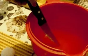 The first step is to prepare the marshmallows. They should be cut into thin slices. If the marshmallow is too soft, then you need to prep...