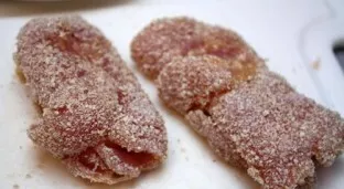 Roll each roll in breadcrumbs.