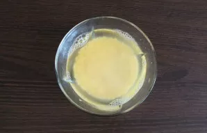 Rinse millet under running water, then pour boiling water and set aside.