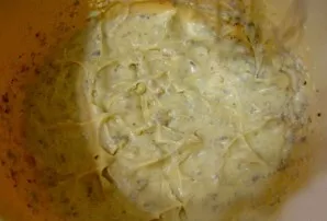 Place a stick of butter in a bowl. We are waiting for it to melt. Then we take out the boiled condensed milk, open it and pour it into th...