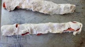 Press the dough neatly.