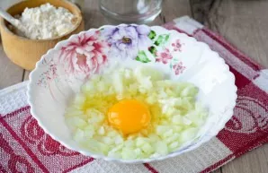 Beat the chicken egg.