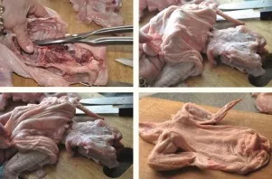 Finally, you need to unscrew the skin, completely loosen it, as shown in the photo. If you know a more convenient cooking option, you can...