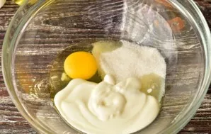 Add sour cream or kefir.