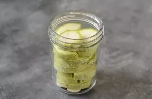 Then zucchini circles.