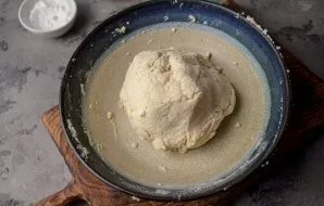 Knead a soft, plasticine-like dough.