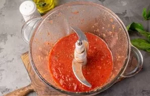 Crush until smooth puree.