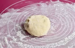 Knead the dough. Place it on a silicone mat (if you have one).