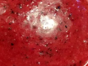 Crush the mixture with a blender.