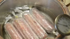 In this case, you will get 4 such small rolls. But you can overlay the fillet one by one and make a large roll. Put them in a saucepan, p...