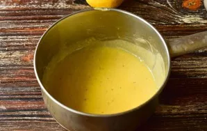 Heat everything until the butter is melted.