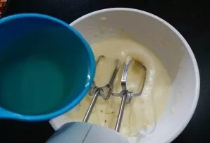 Put oil in a tablespoon and beat until thickened.