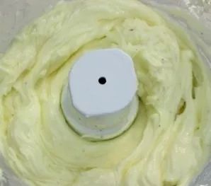 If homemade mayonnaise is thicker than you wanted, add a spoonful of hot water and whisk.