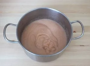 The resulting puree must be homogeneous.