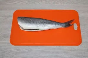 After 3 days, the herring is ready.