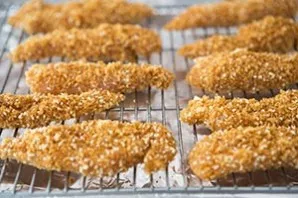 Place the chicken pieces on the grill and bake at 220 degrees for 15 minutes