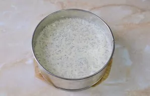 Pour the dough into a baking sheet of 18-20 cm. Bake a biscuit in an oven at 180 degrees for about 40-50 minutes. Follow your oven.