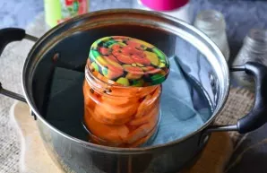 Sterilize the workpiece for 20 minutes.