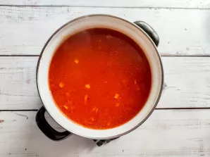 Add chopped chicken, salt, spices and cook for another 5-10 minutes