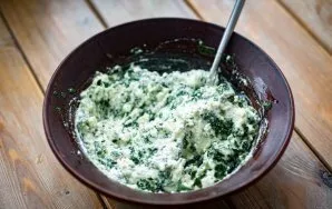 Mix these ingredients until smooth.