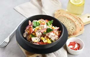 Serve immediately. Delicious!