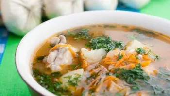 Cook the soup until cooked. Enjoy your meal!