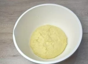 During fermentation, the dough should increase by about 2 times.