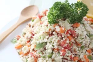 Put half of the cucumber, celery, dill in a blender bowl, first cut into pieces. Squeeze the juice of one lemon there and add the sesame ...